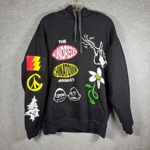 Chinatown Market x Bobby Hundreds Graphic Print Hoodie Men's Size 2XL Y2K